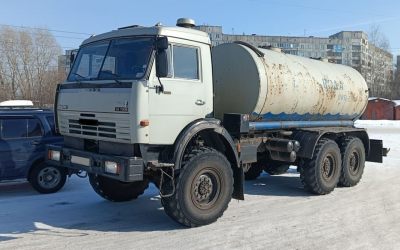 Цистерна-водовоз на базе Камаз - Семенов, заказать или взять в аренду