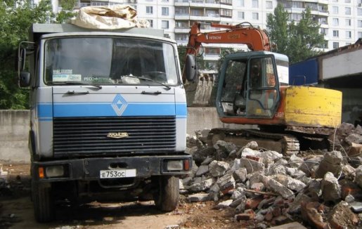 Вывоз строительного мусора, погрузчики, самосвалы, грузчики стоимость услуг и где заказать - Нижний Новгород