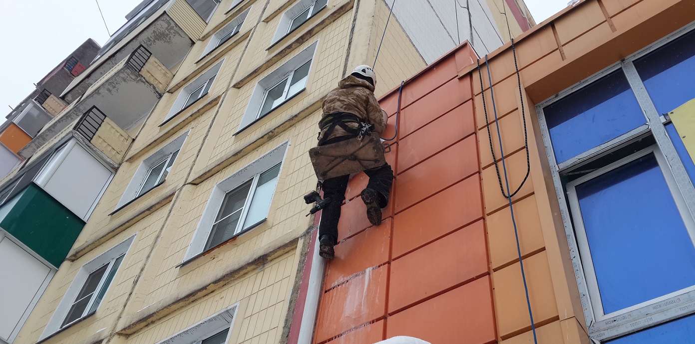 Услуги промышленных альпинистов для высотных работ в Нижнем Новгороде