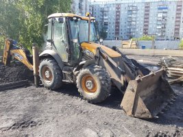 Услуги спецтехники для разравнивания грунта и насыпи стоимость услуг и где заказать - Нижний Новгород
